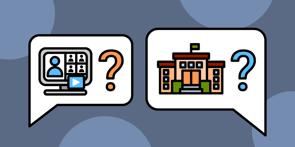 Machine learning education: learning ML at university vs. online