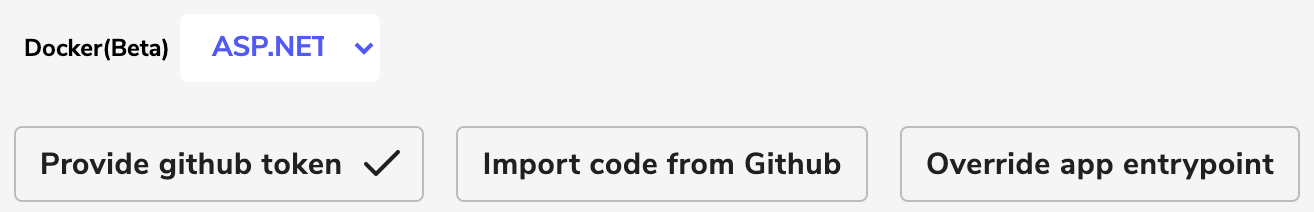 Docker Job Selected For ASP.NET