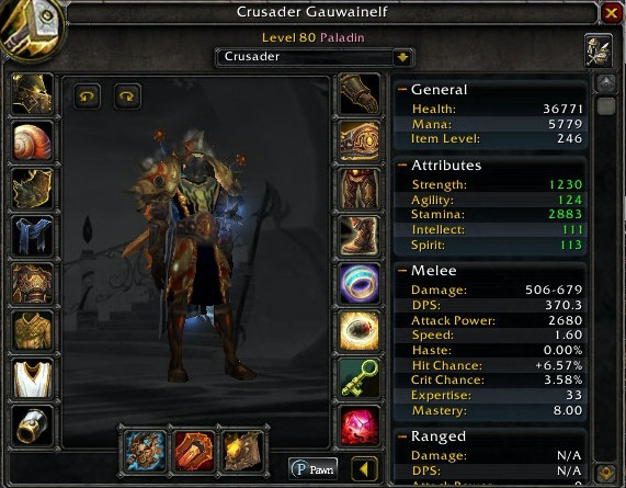 Show online RPG manu