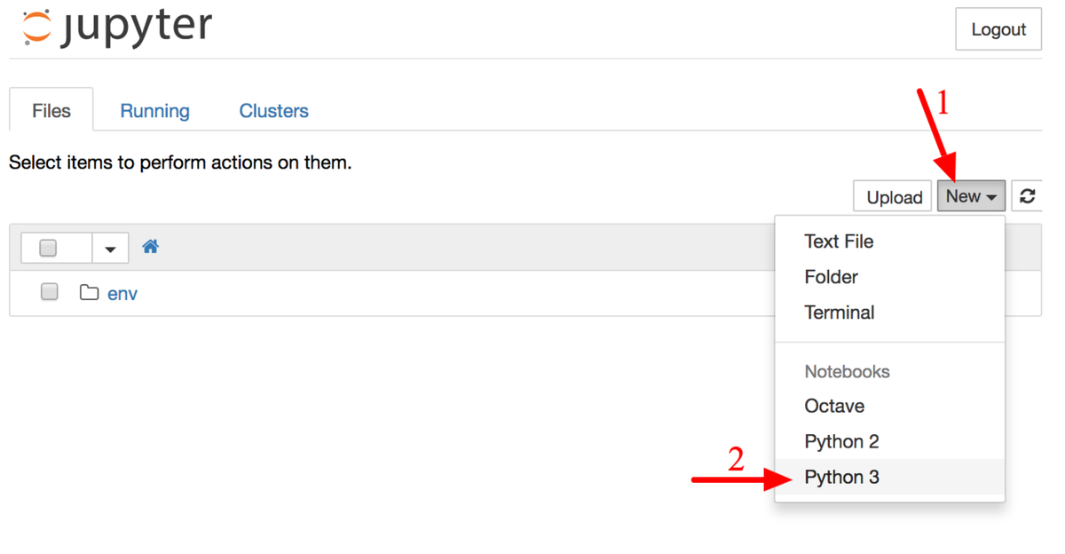 Creating the Workspace - Jupyter Notebooks