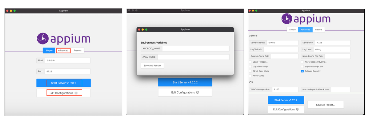 Appium Desktop