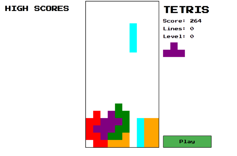 Tetris game