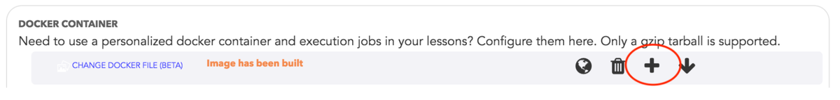 Step 3a - Create a Docker Job