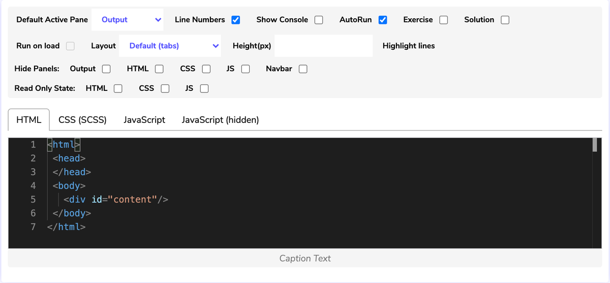 Run JS Widget Create Courses Using Educative's Publishing Platform
