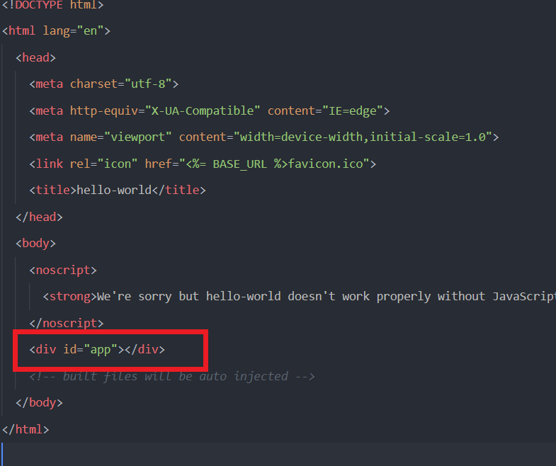 Creating a new Vue project