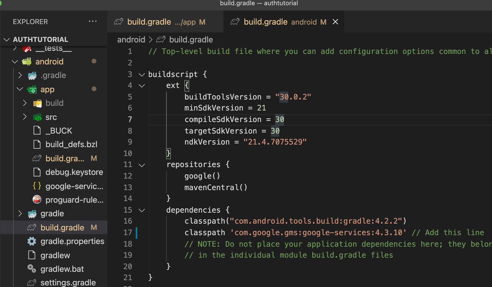 How to integrate Facebook authentication in React Native
