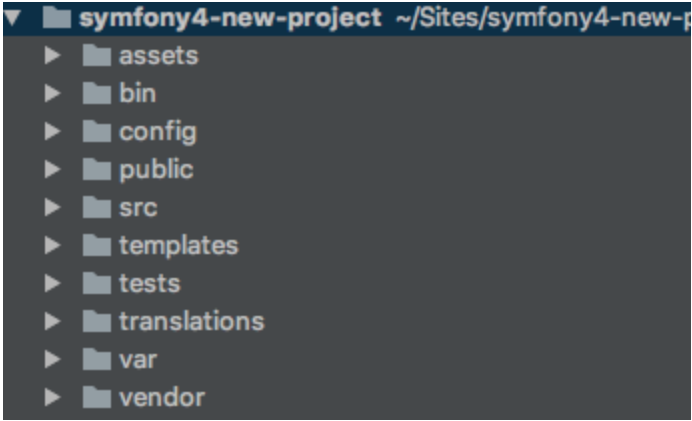 Symfony создать проект