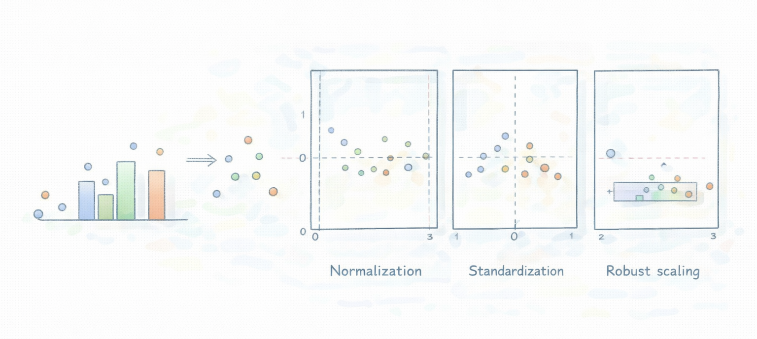 Feature scaling in machine learning