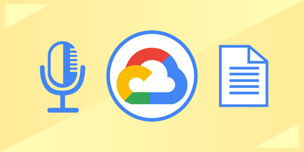 google cloud ai speech to text with