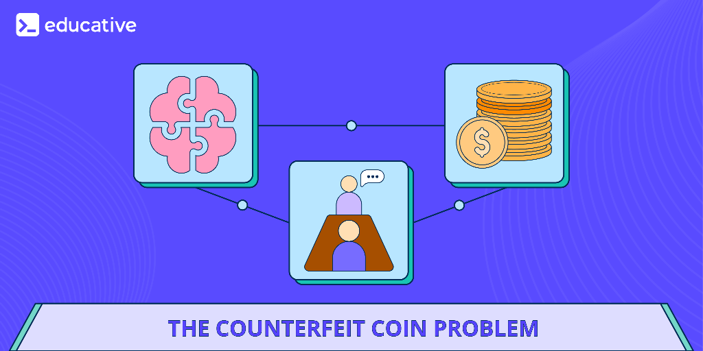 The counterfeit coin problem A popular MAANG interview question