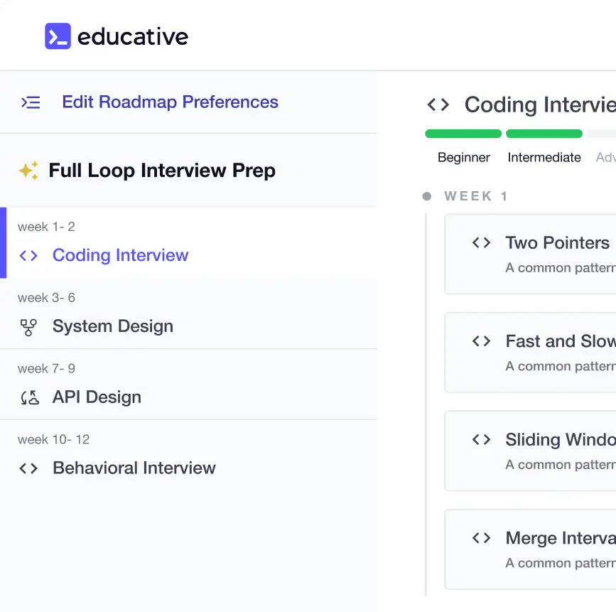 Full Loop Interview Prep