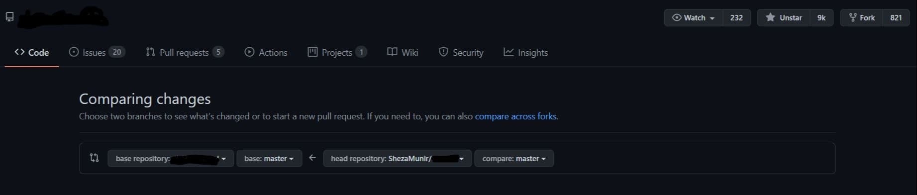 How to fork a repository in GitHub