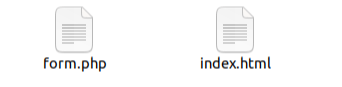 The htdocs folder should contain another folder with HTML and PHP files