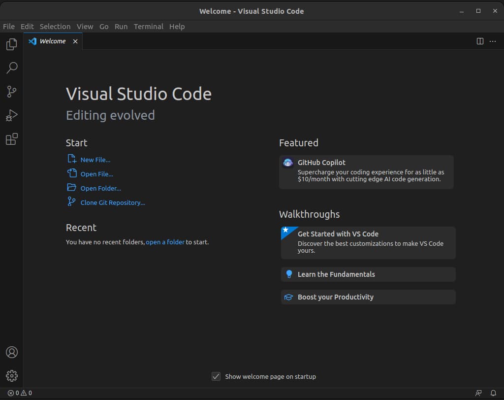Open VS Code
