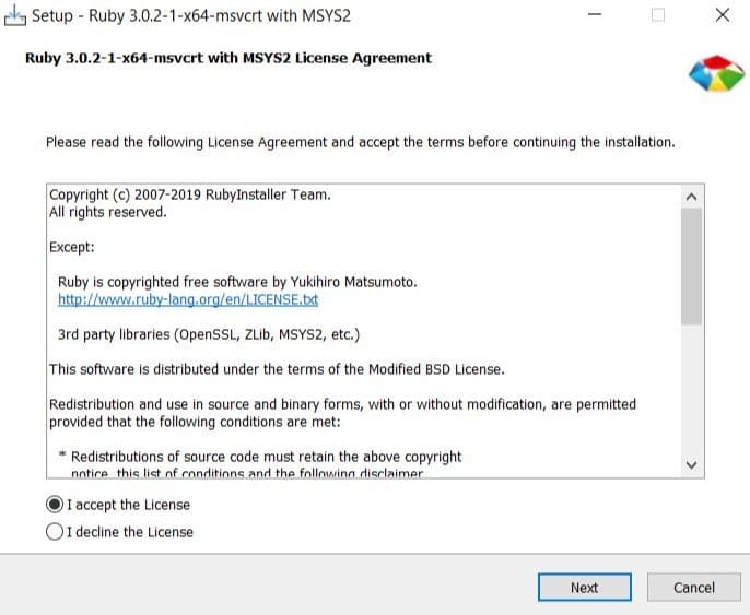 How to install Ruby on Windows