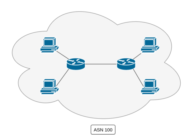 An Autonomous System with an ASN of 100