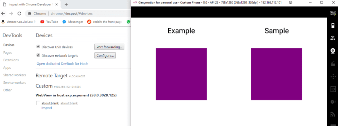 How to debug React Native WebView
