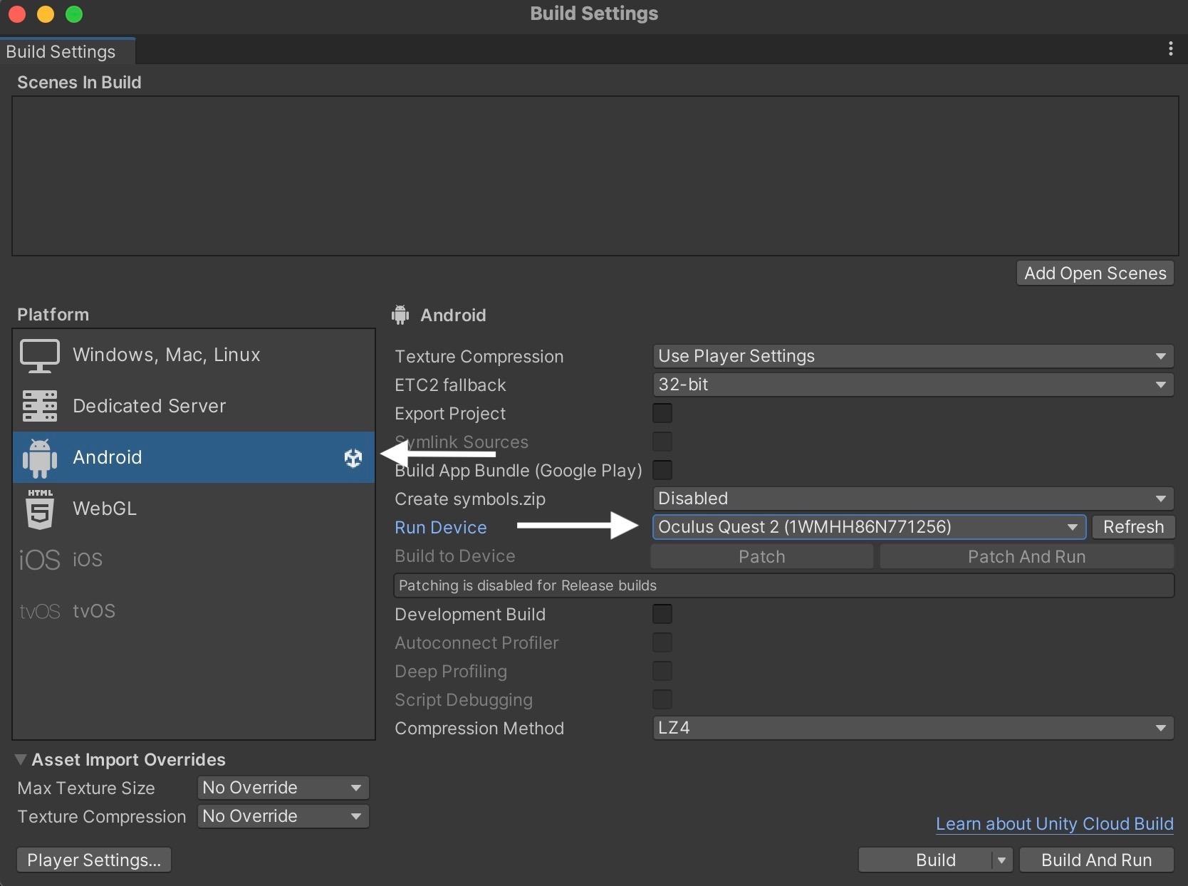 How to set up Unity for VR