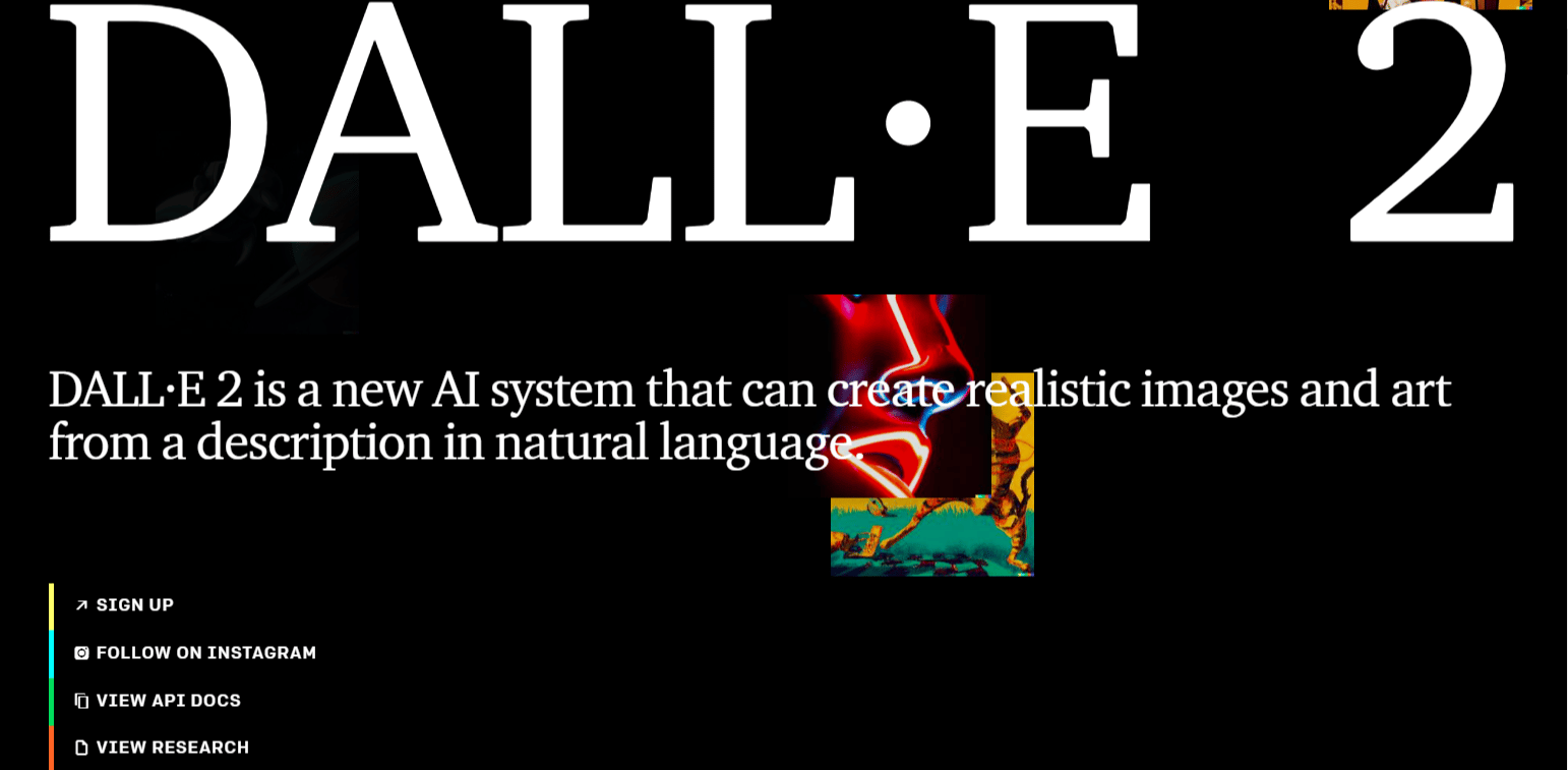 The DALL-E2 (Source: https://openai.com/dall-e-2/)