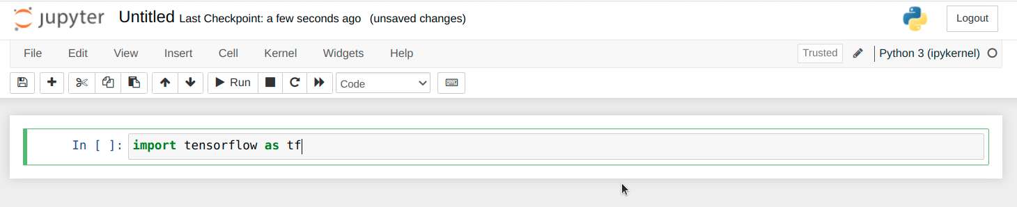 How to install TensorFlow in Jupyter Notebook
