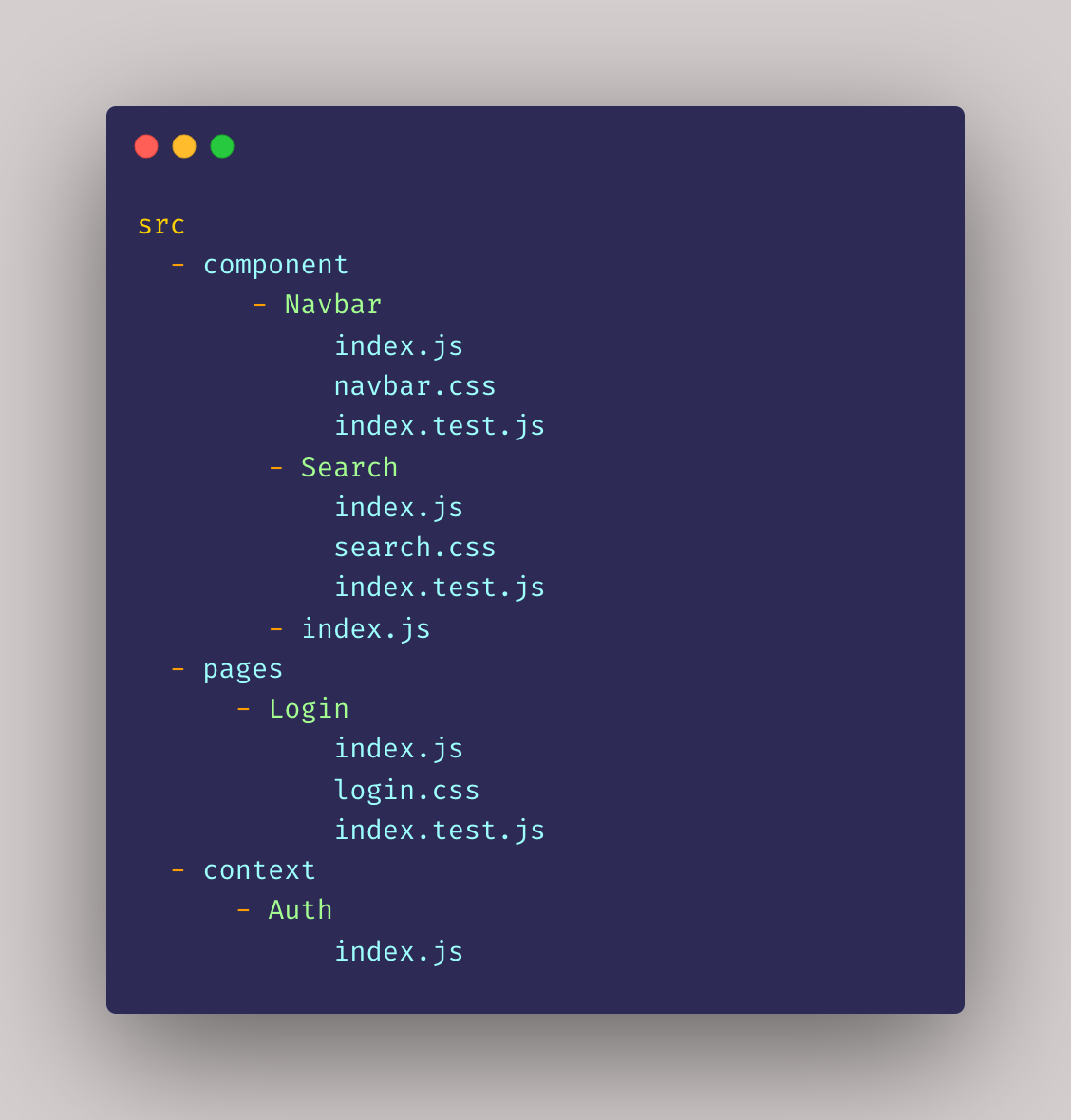 How to modularize code in React