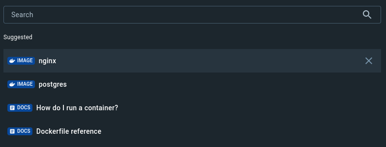 Search bar