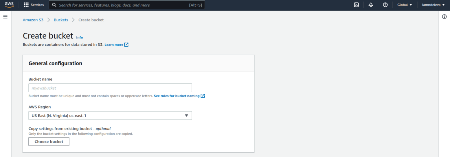 How to deploy a React application to Amazon S3 and GitHub actions