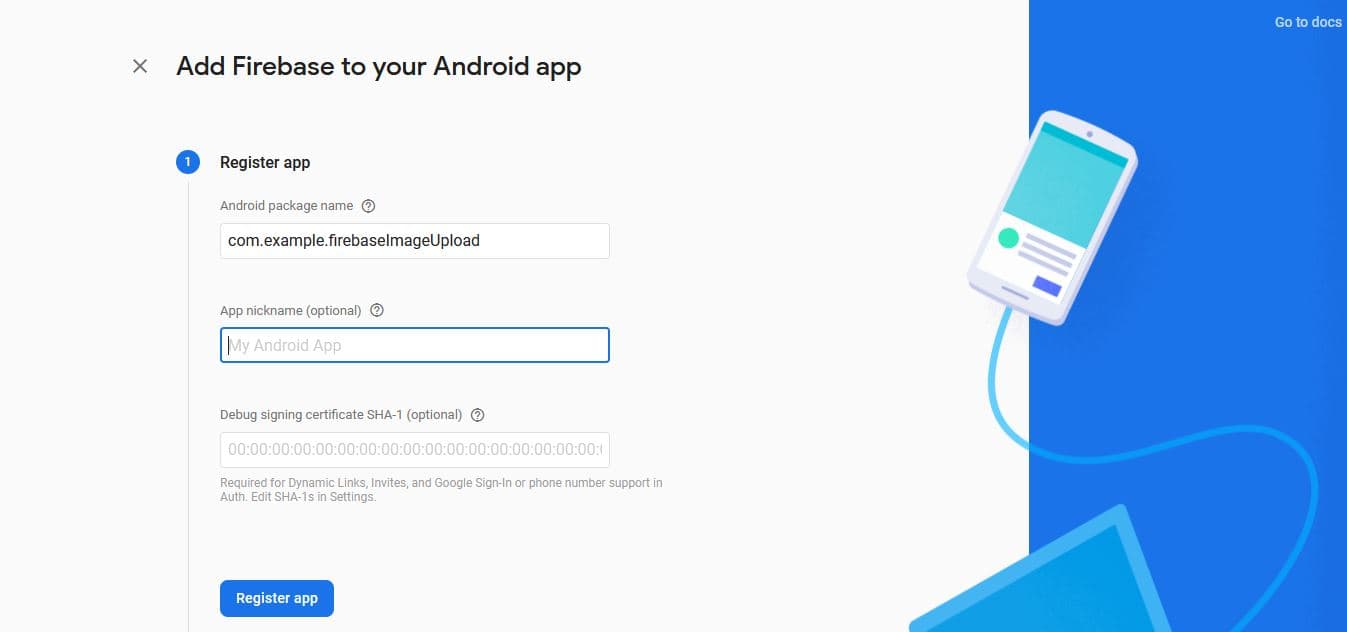 How to configure Firebase with a Flutter project