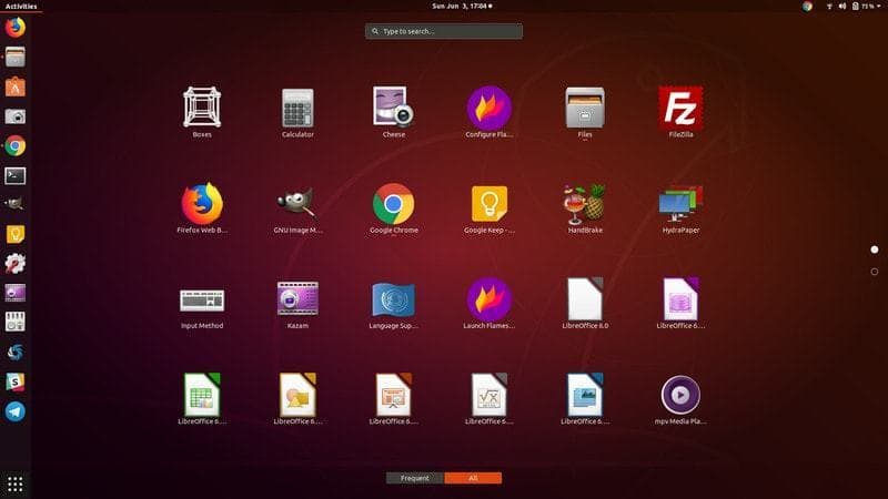 Linux Ubuntu 