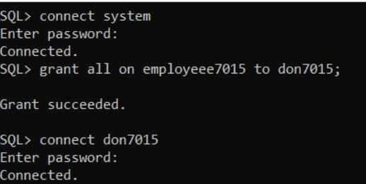 How to create a user in SQL