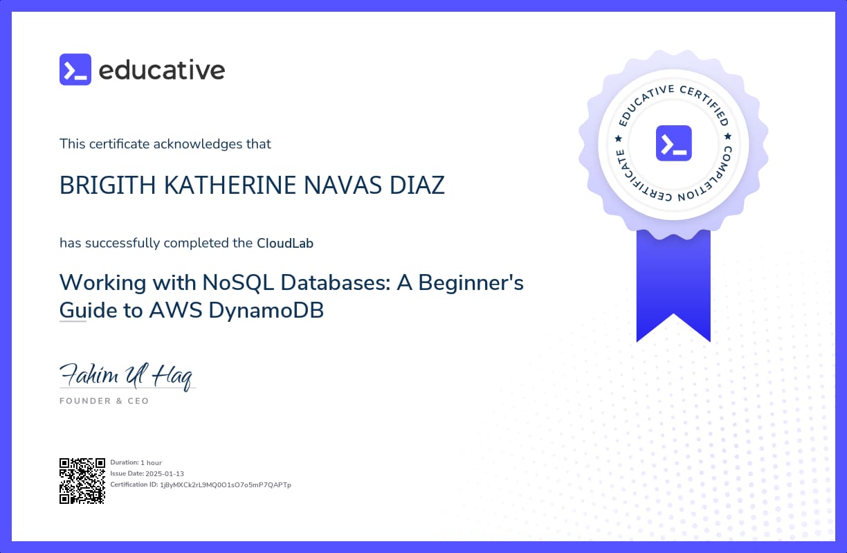 Cloud Lab Certificate