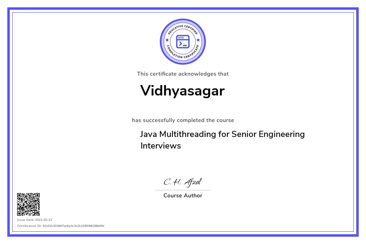 Personalized Path Certificate