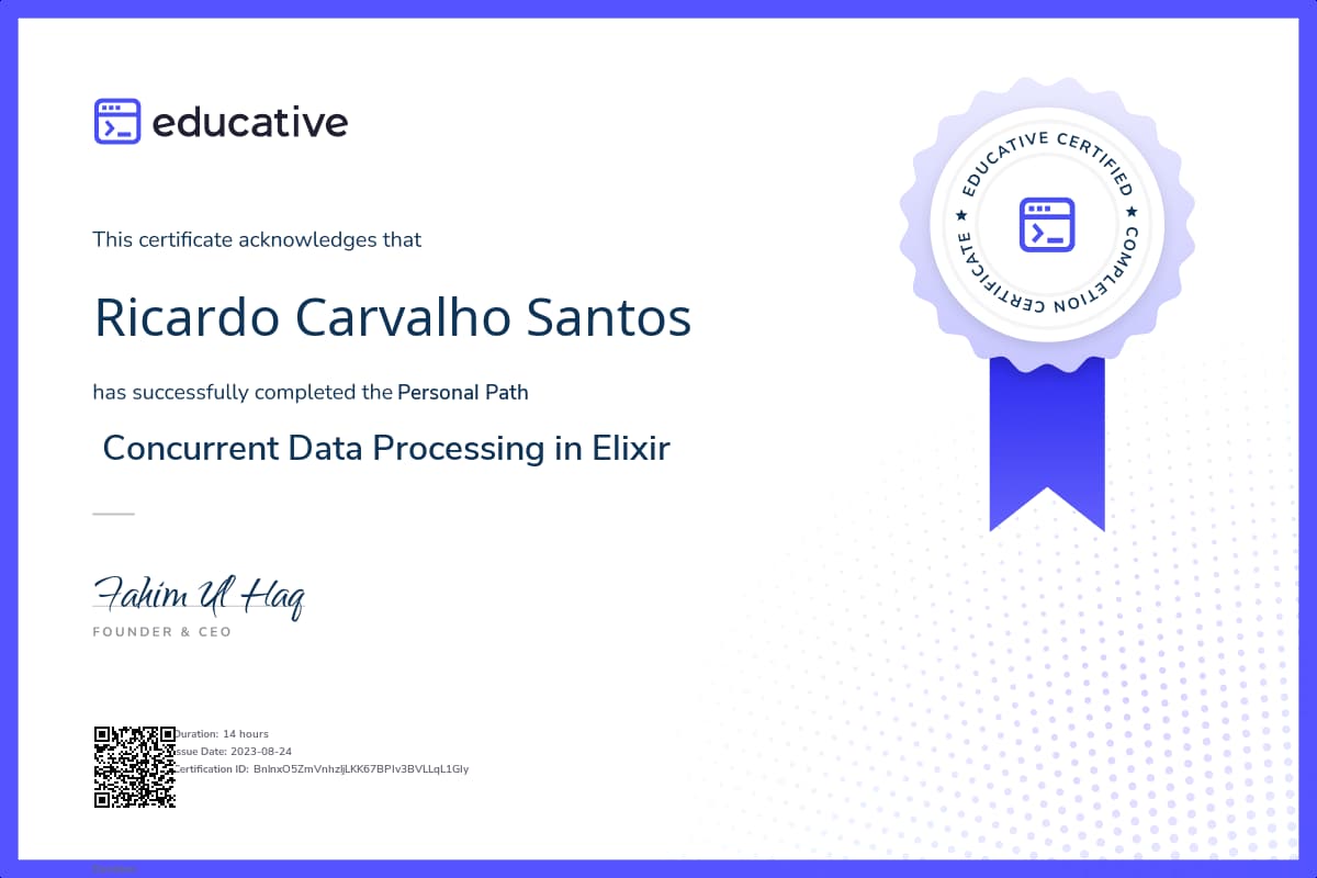 Personalized Path Certificate