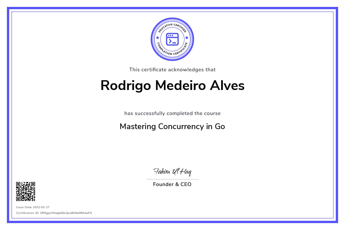 Personalized Path Certificate