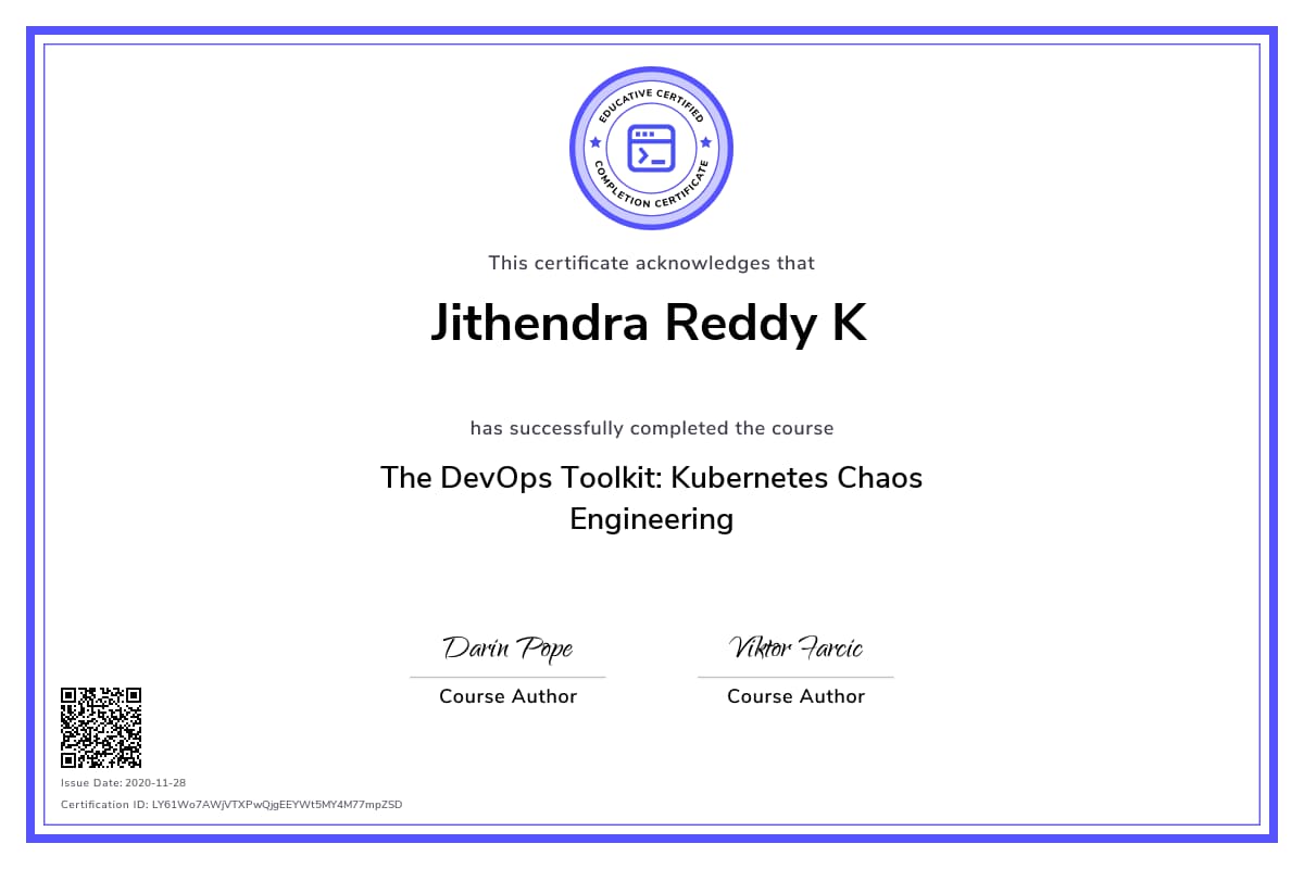 Personalized Path Certificate