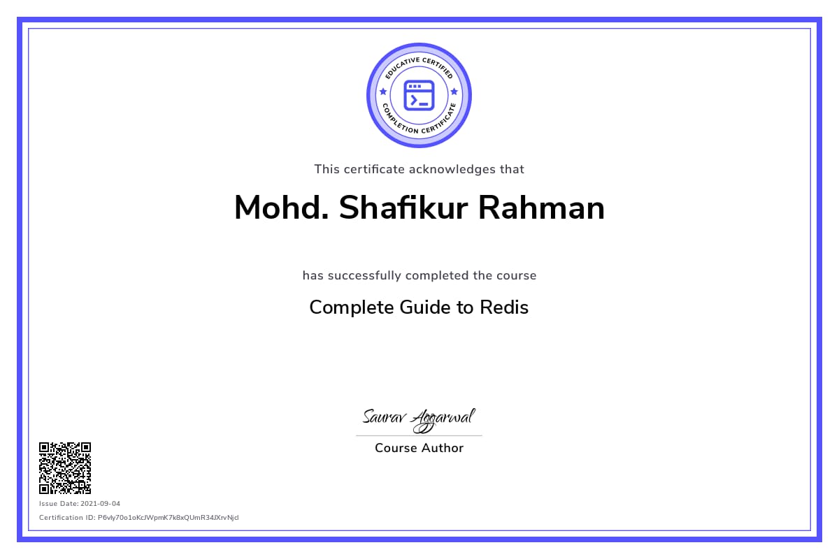 Personalized Path Certificate