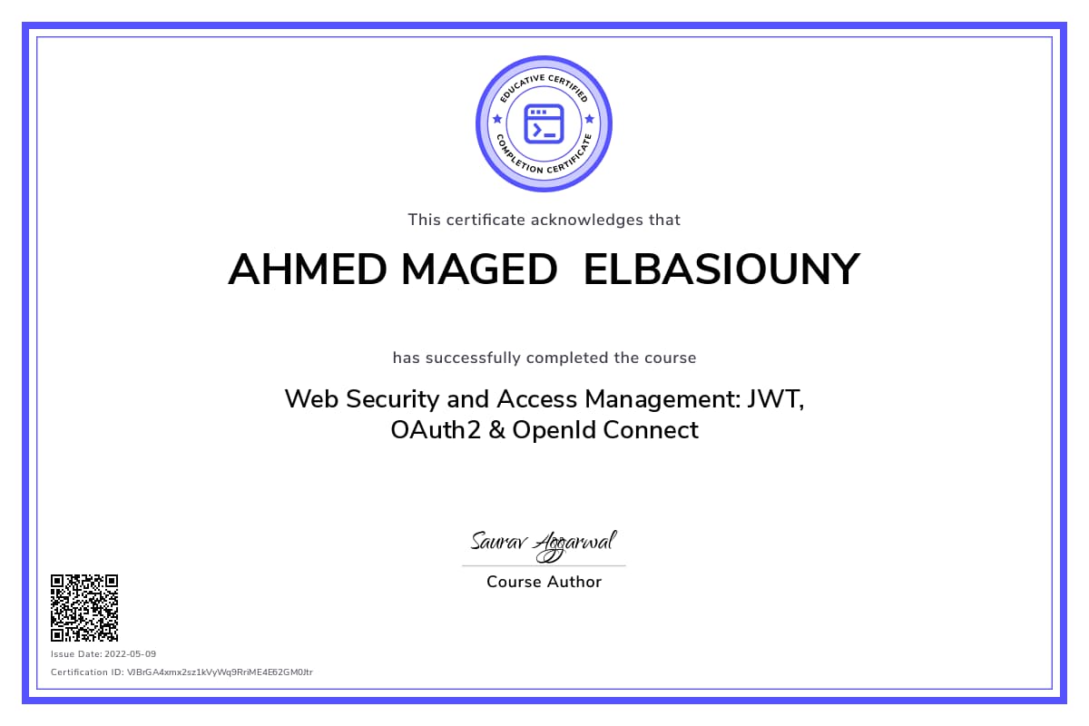 Personalized Path Certificate