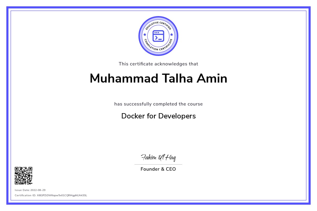 Personalized Path Certificate