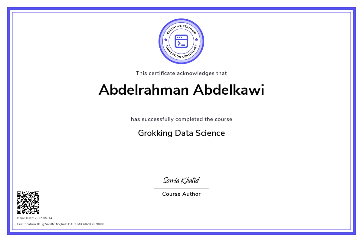 Personalized Path Certificate