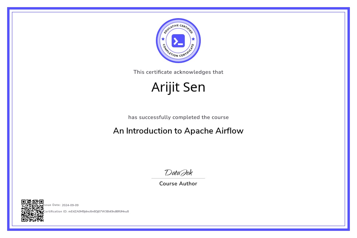 Personalized Path Certificate