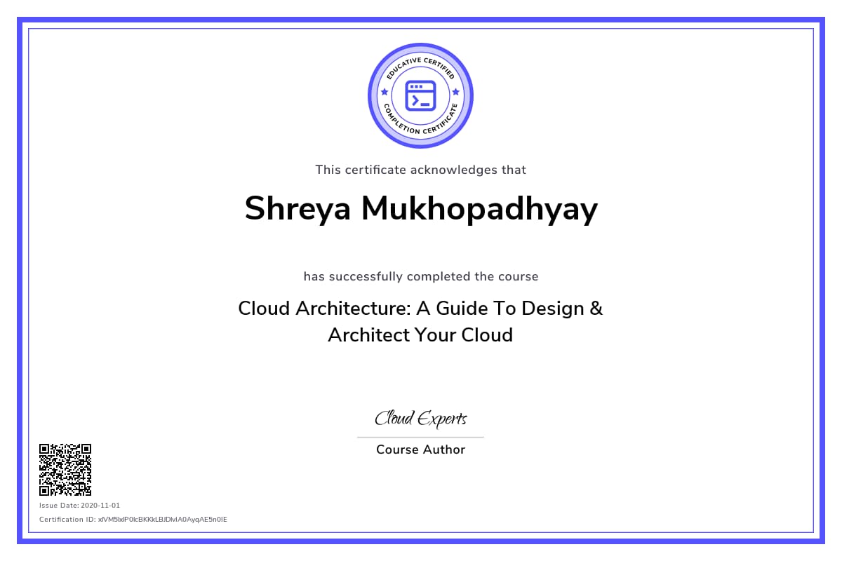Personalized Path Certificate