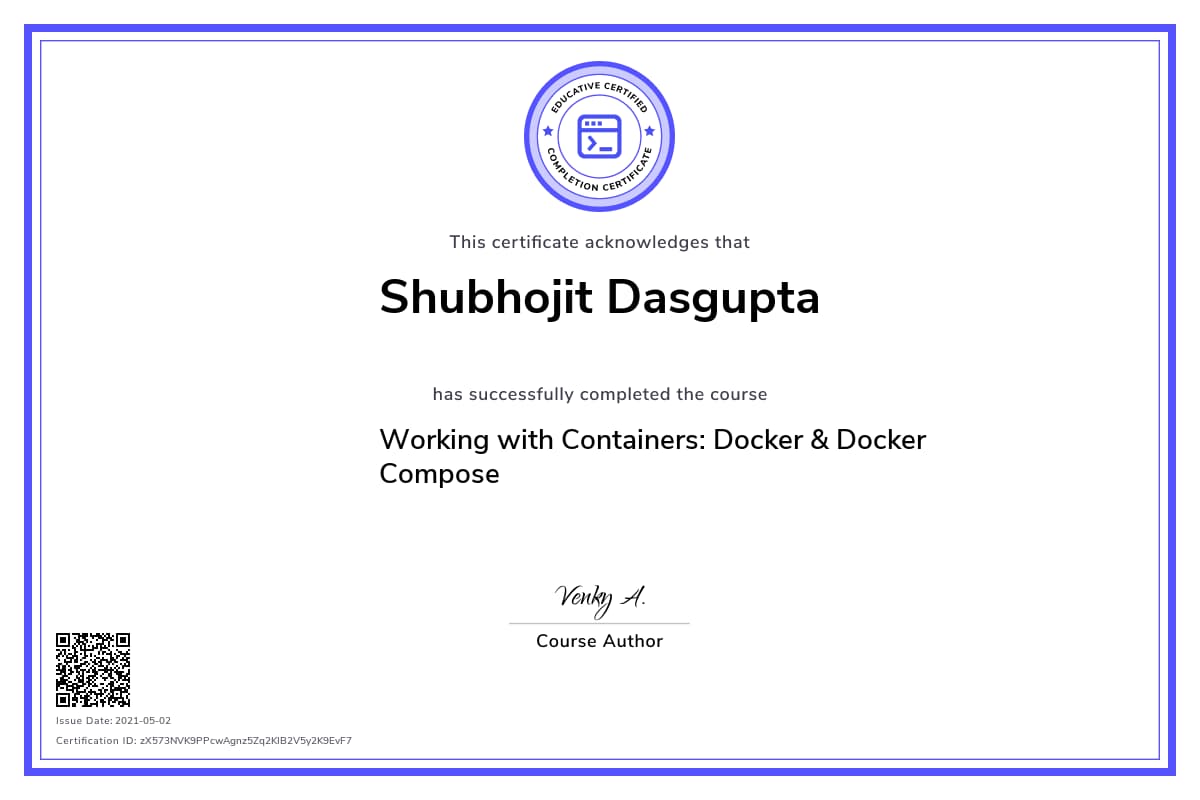 Personalized Path Certificate