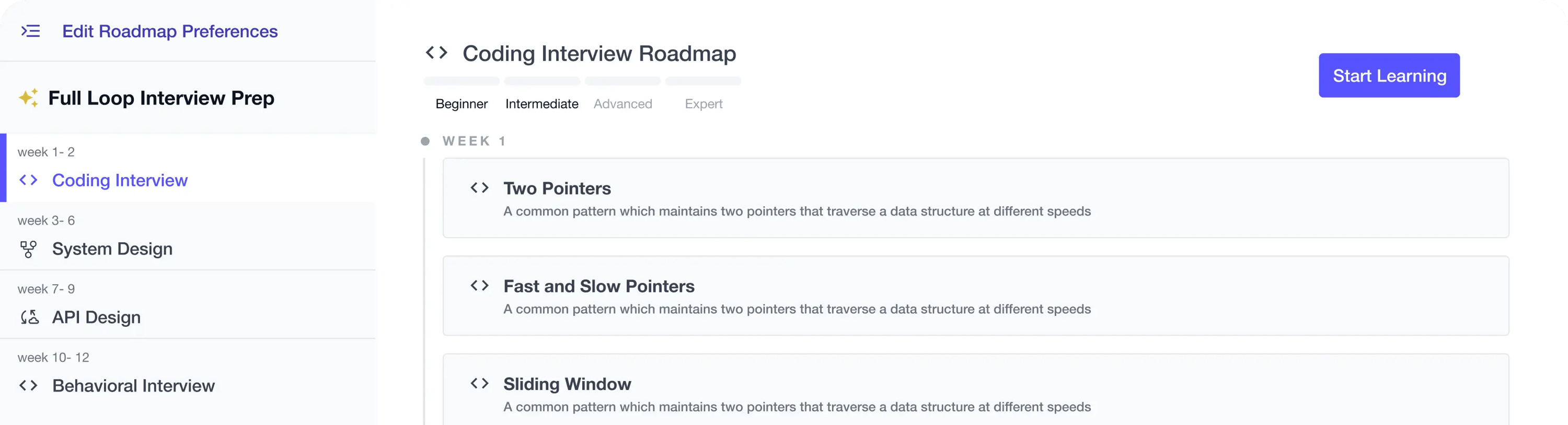 Full Loop Interview Prep